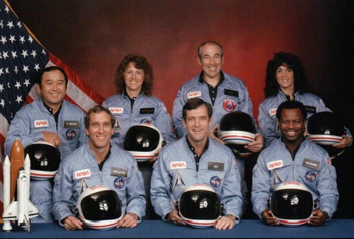 Space shuttle challenger crew - space,